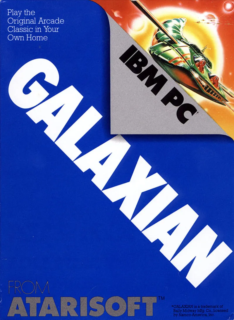 Backdrop artwork for Galaxian