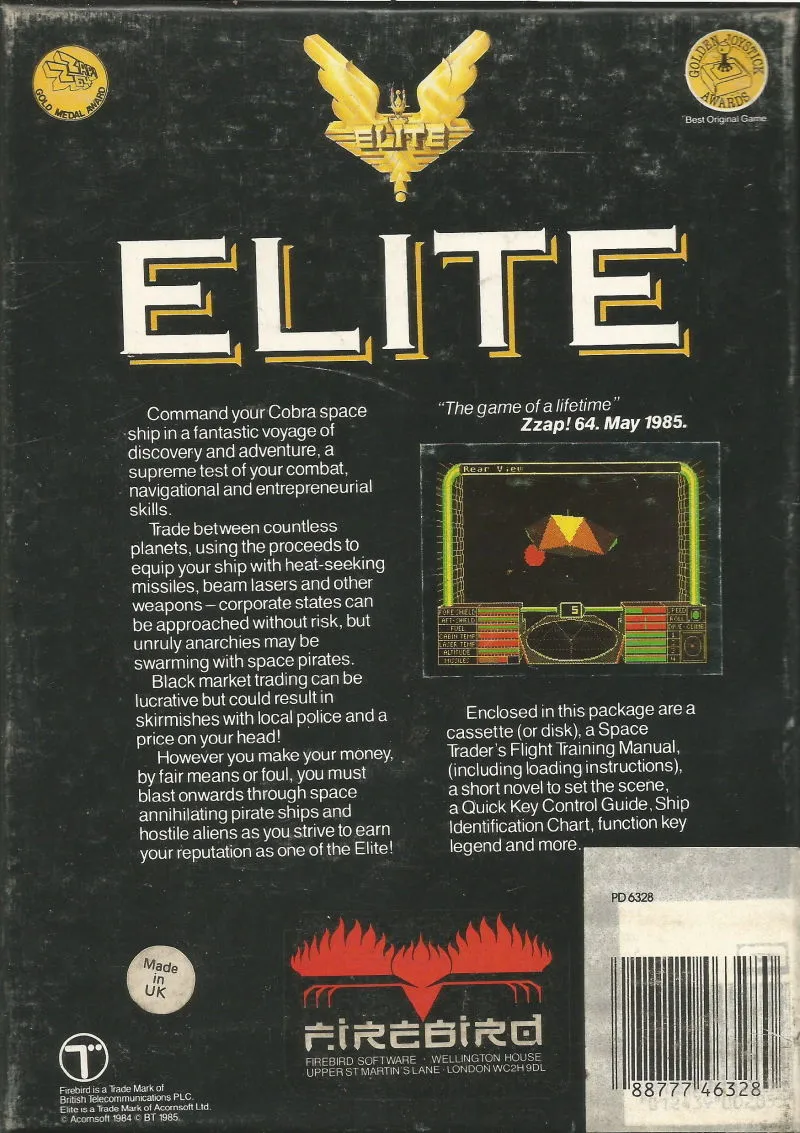 Elite box back