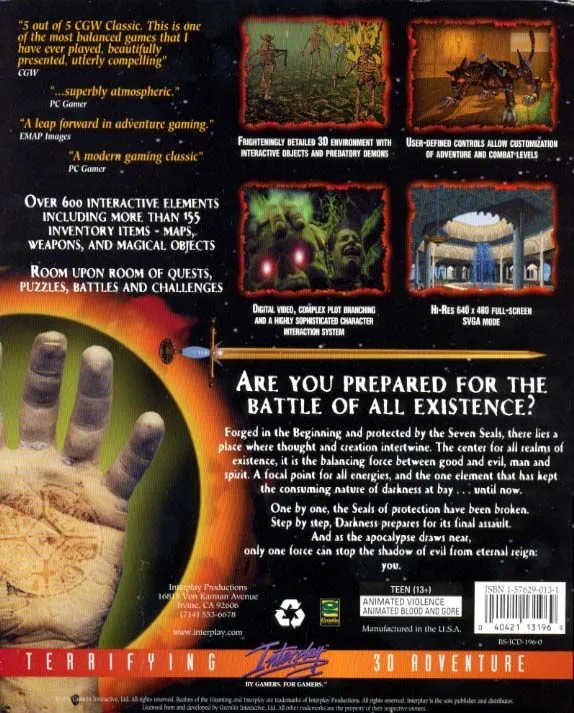 Backdrop artwork for Realms of the Haunting