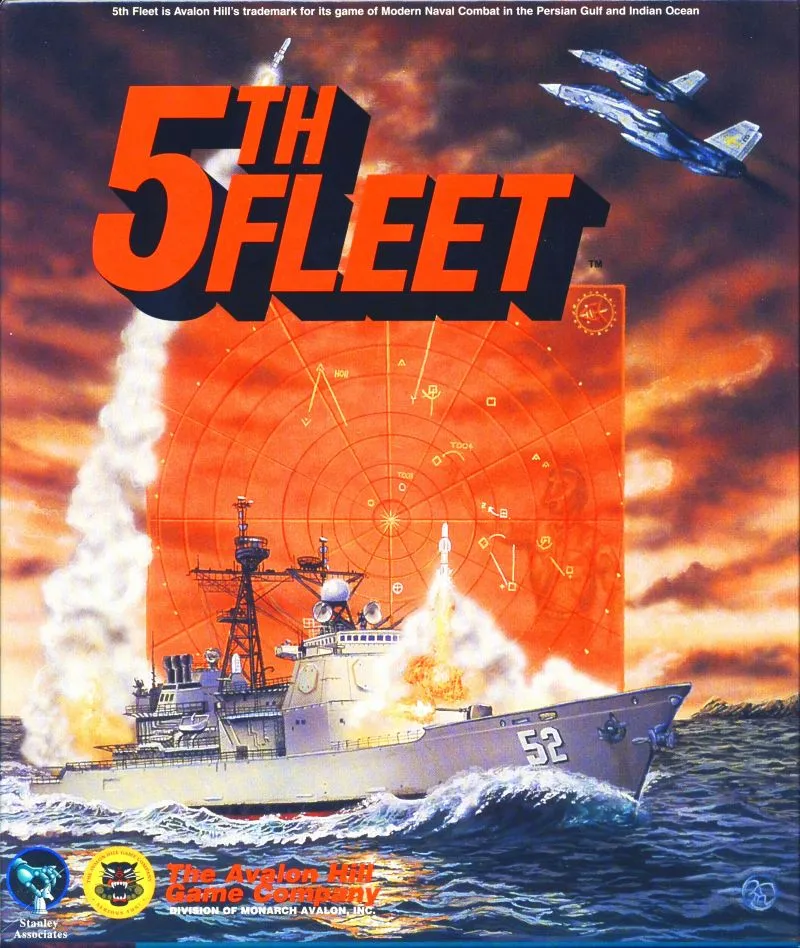 5th Fleet cover art for MS-DOS