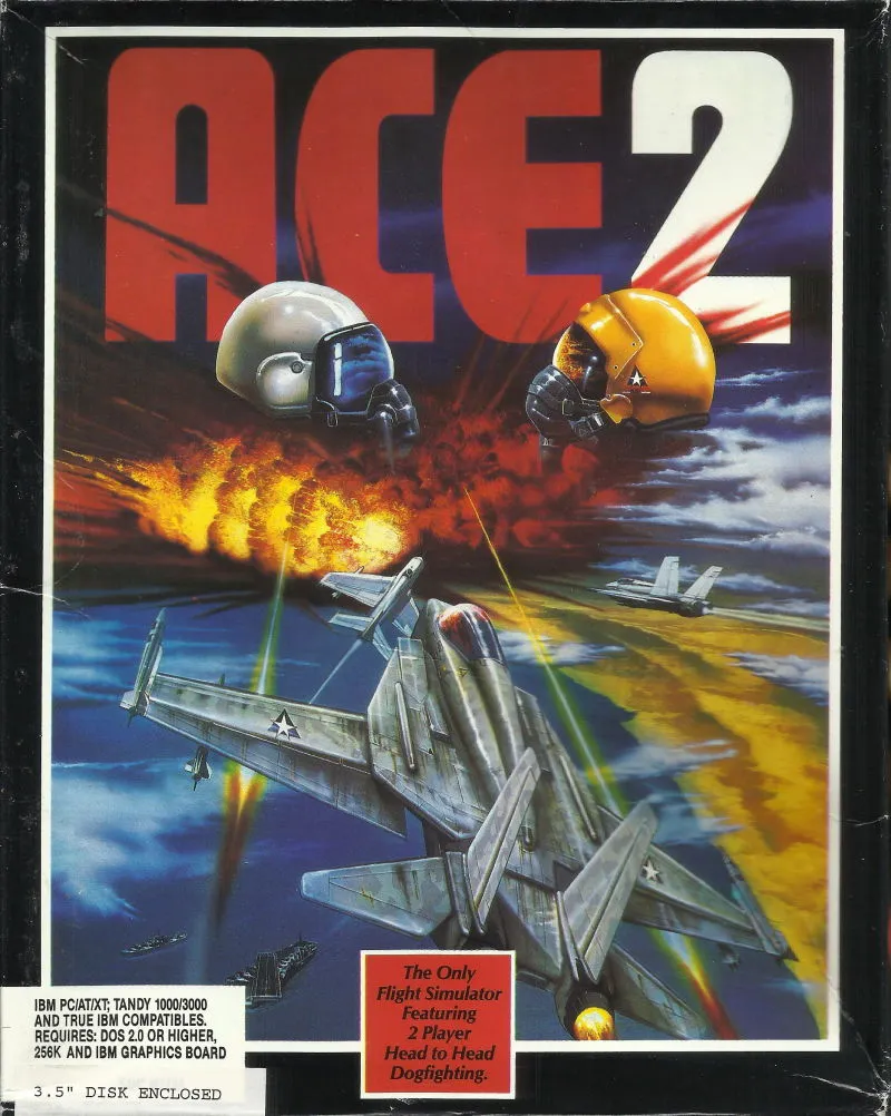 ACE 2 cover art for MS-DOS