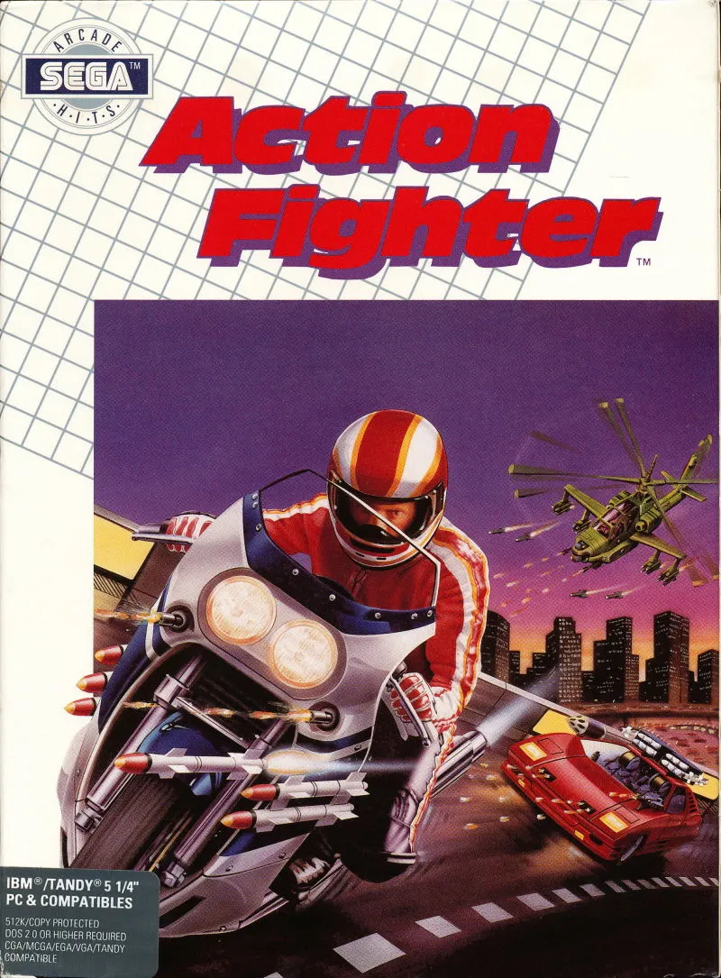 Backdrop artwork for Action Fighter