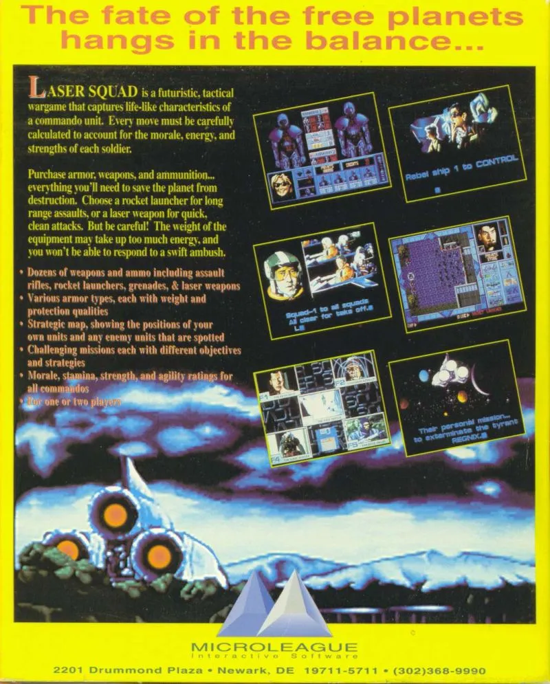 Laser Squad box back