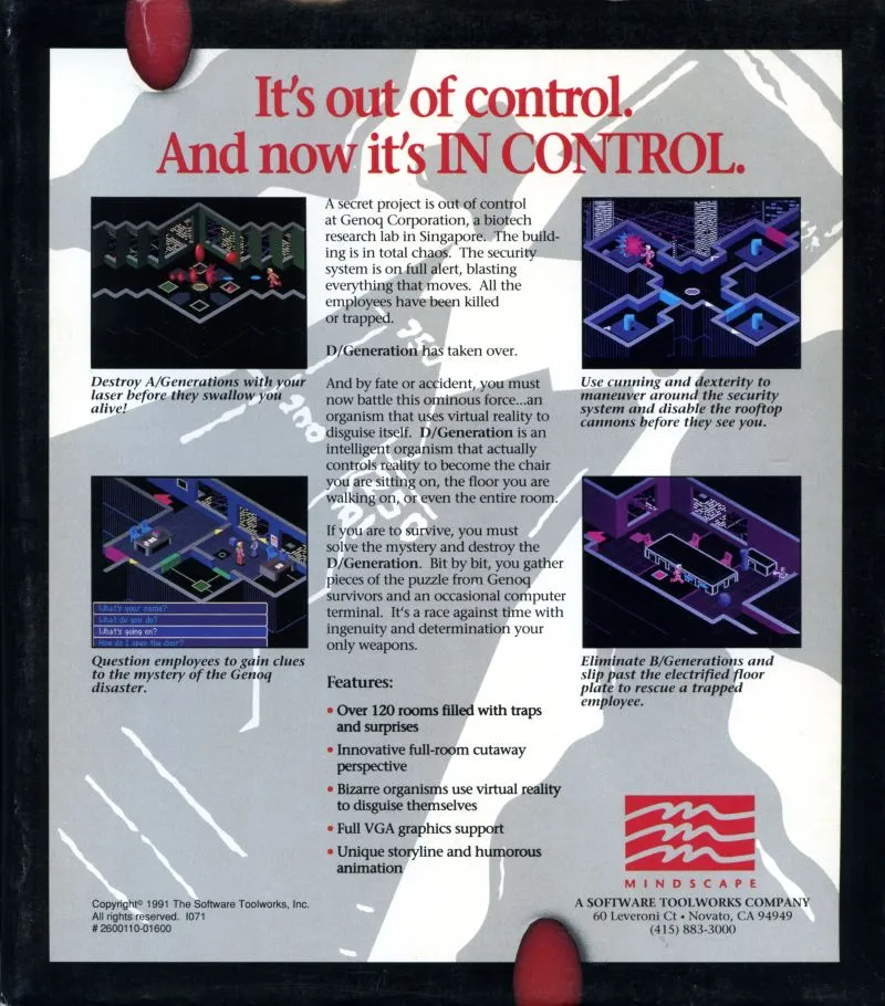 D/Generation box back