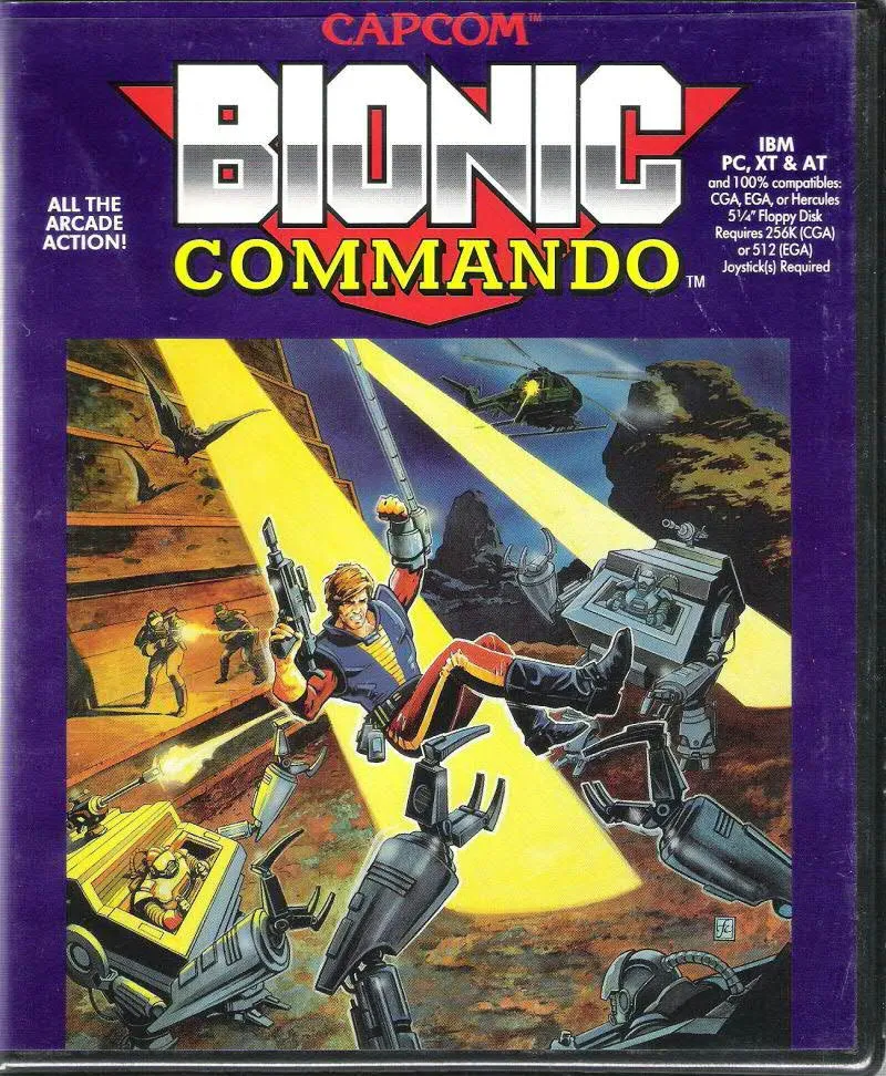 Backdrop artwork for Bionic Commando