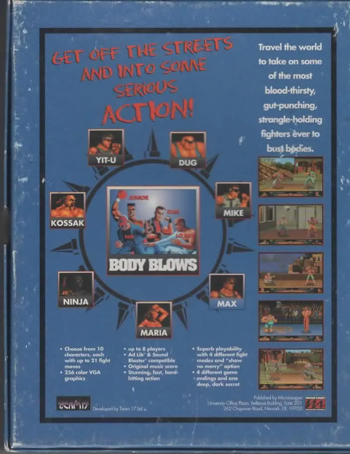 Body Blows box back