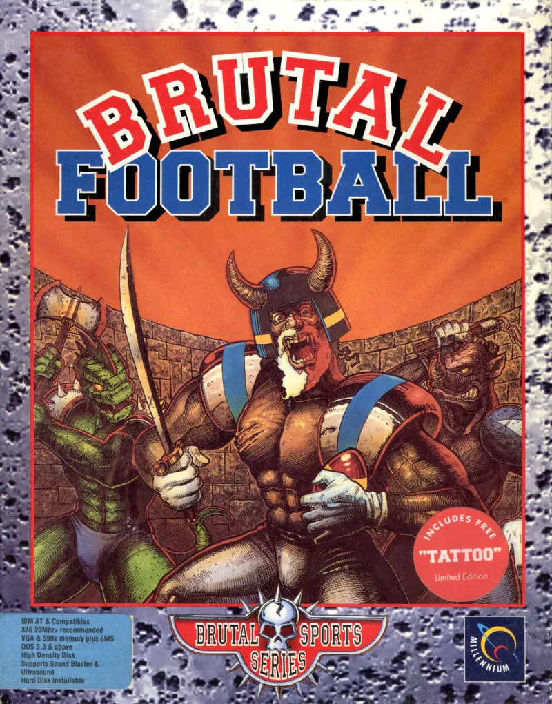 Backdrop artwork for Brutal Sports Football