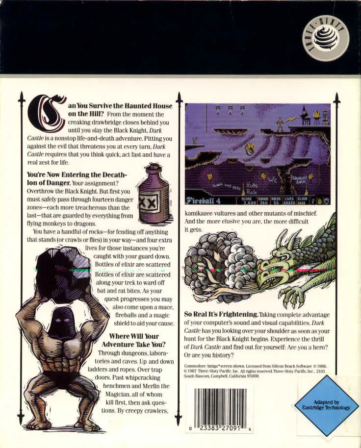 Dark Castle box back