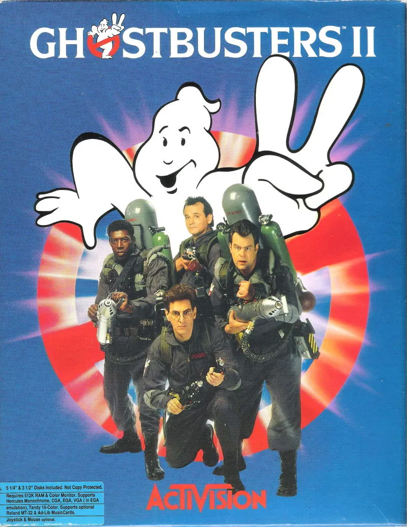 Backdrop artwork for Ghostbusters II