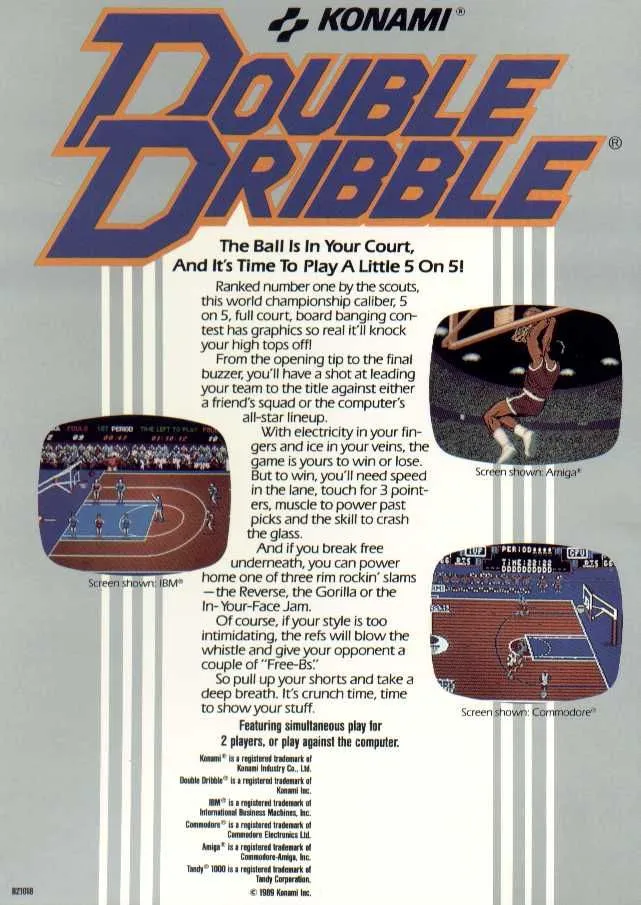 Double Dribble box back