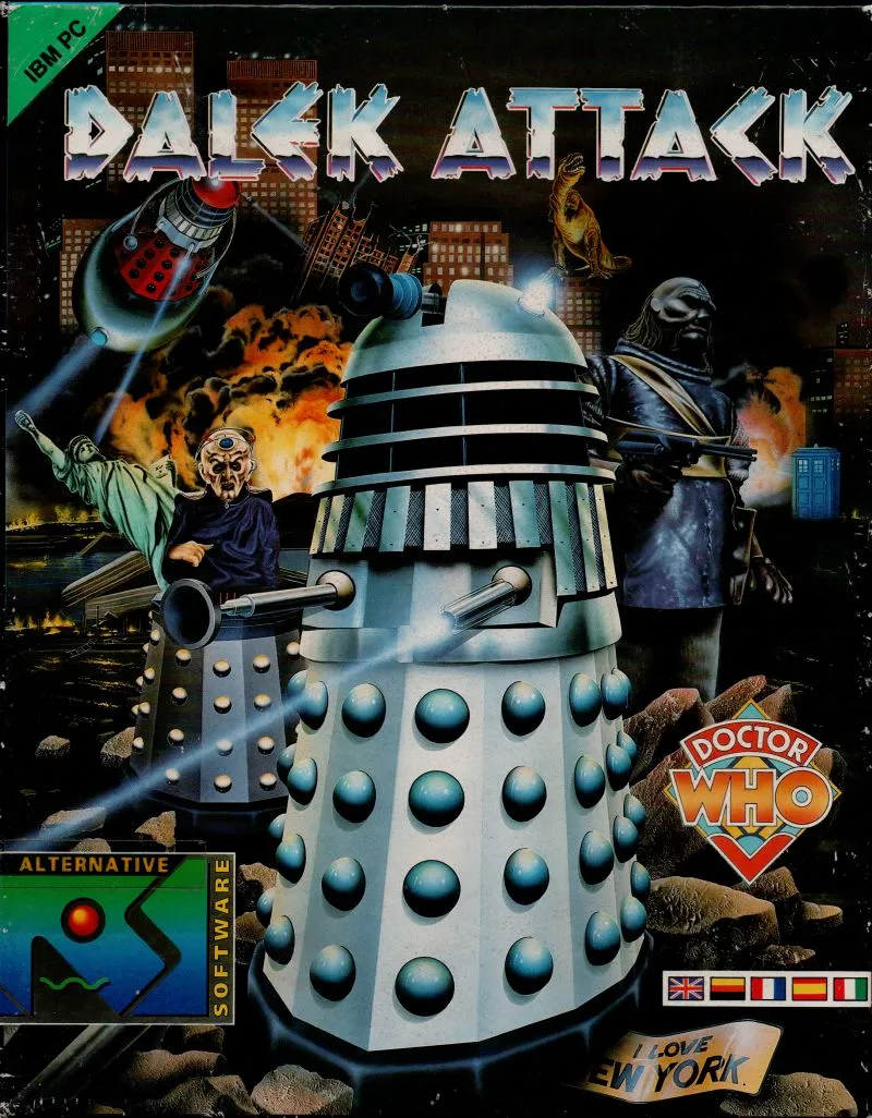 Backdrop artwork for Dalek Attack