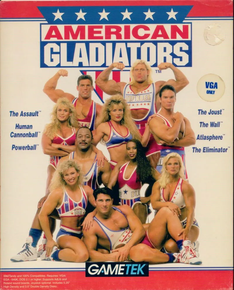 Backdrop artwork for American Gladiators