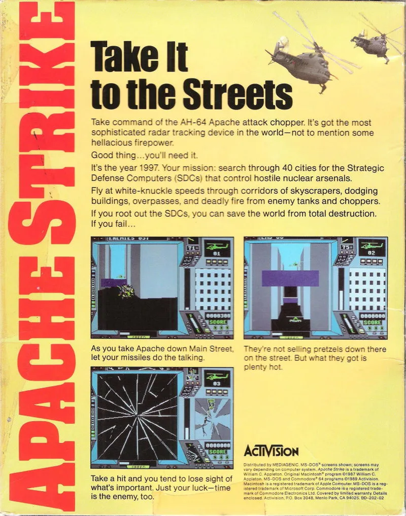 Apache Strike box back