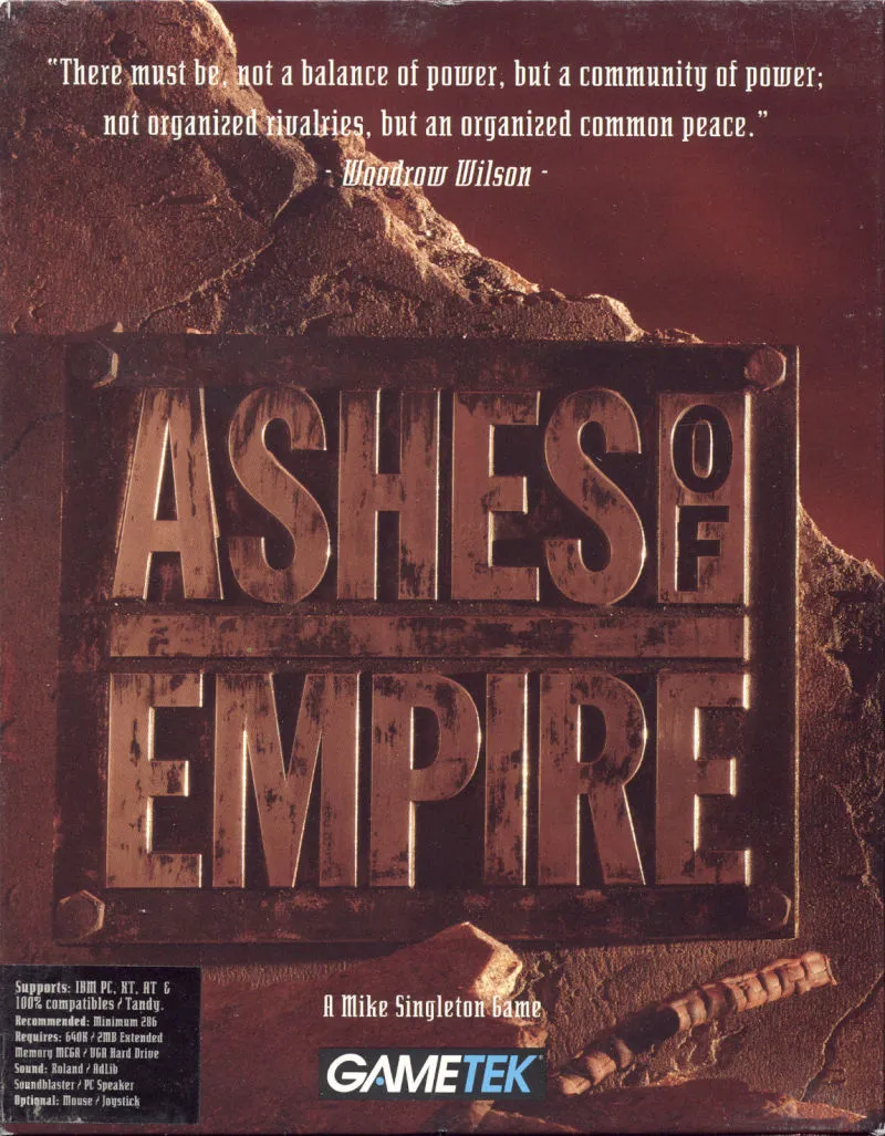 Backdrop artwork for Ashes of Empire