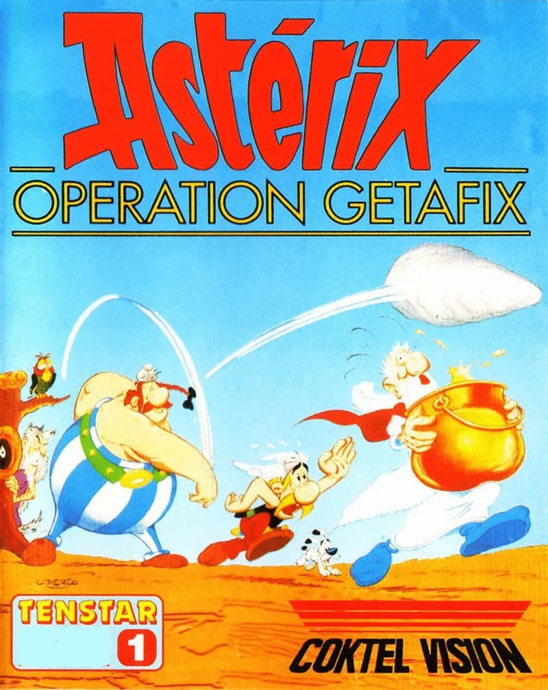 Asterix: Operation Getafix cover art for MS-DOS