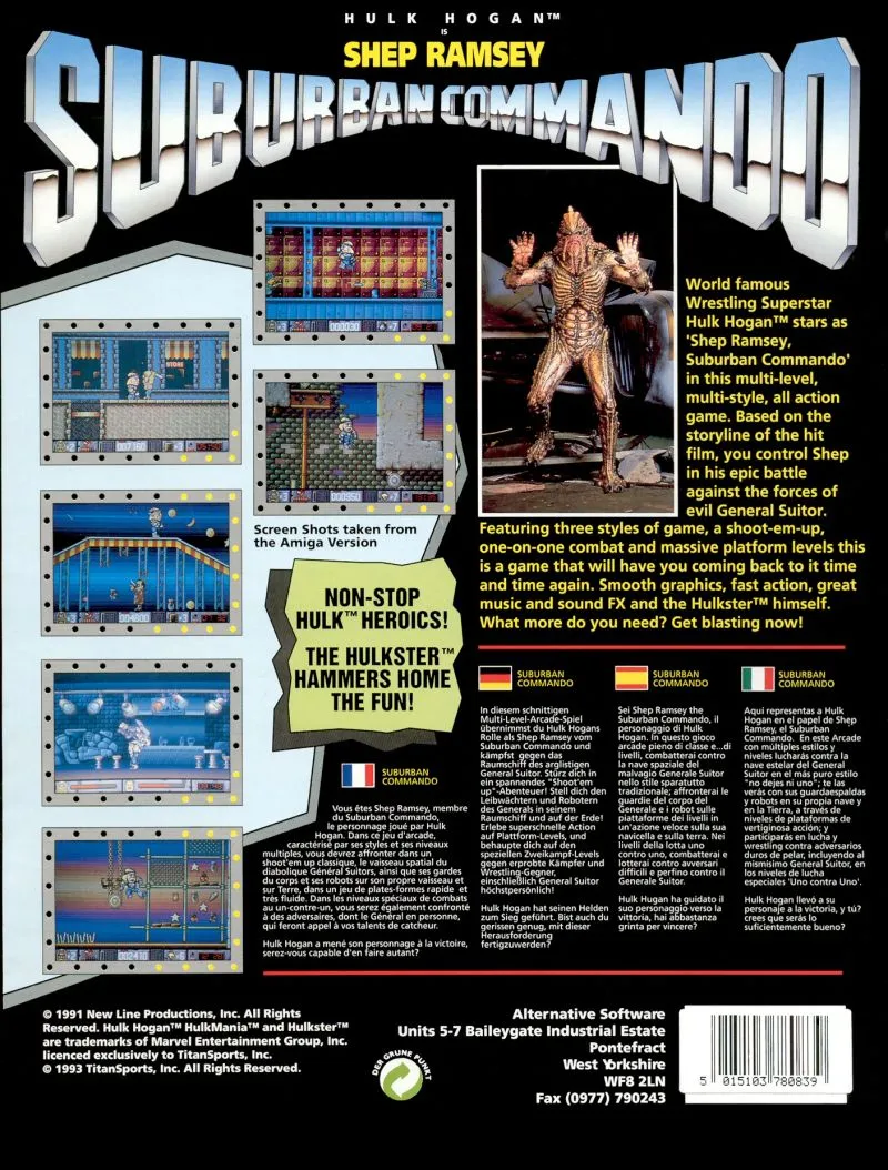 Backdrop artwork for Suburban Commando