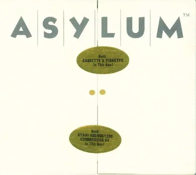 Backdrop artwork for Asylum (Med Systems Software)