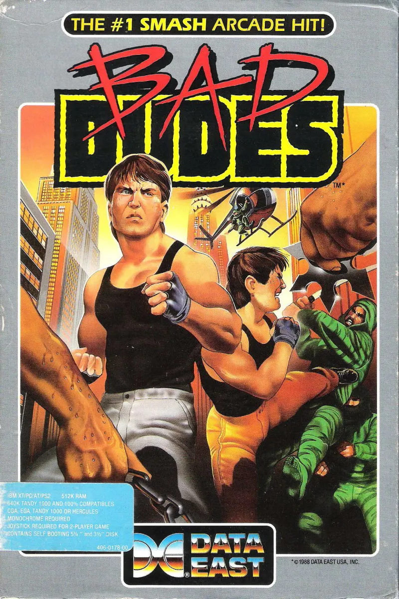 Backdrop artwork for Bad Dudes