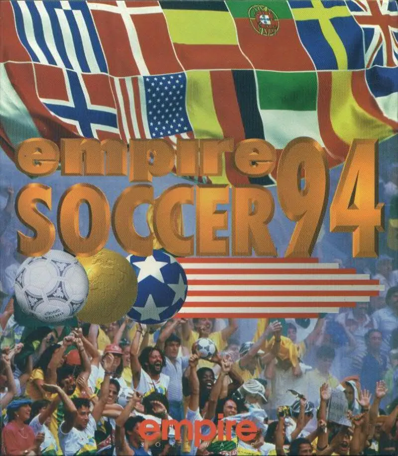 Empire Soccer 94 cover art for MS-DOS