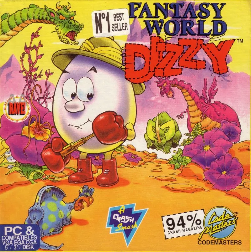 Backdrop artwork for Fantasy World Dizzy