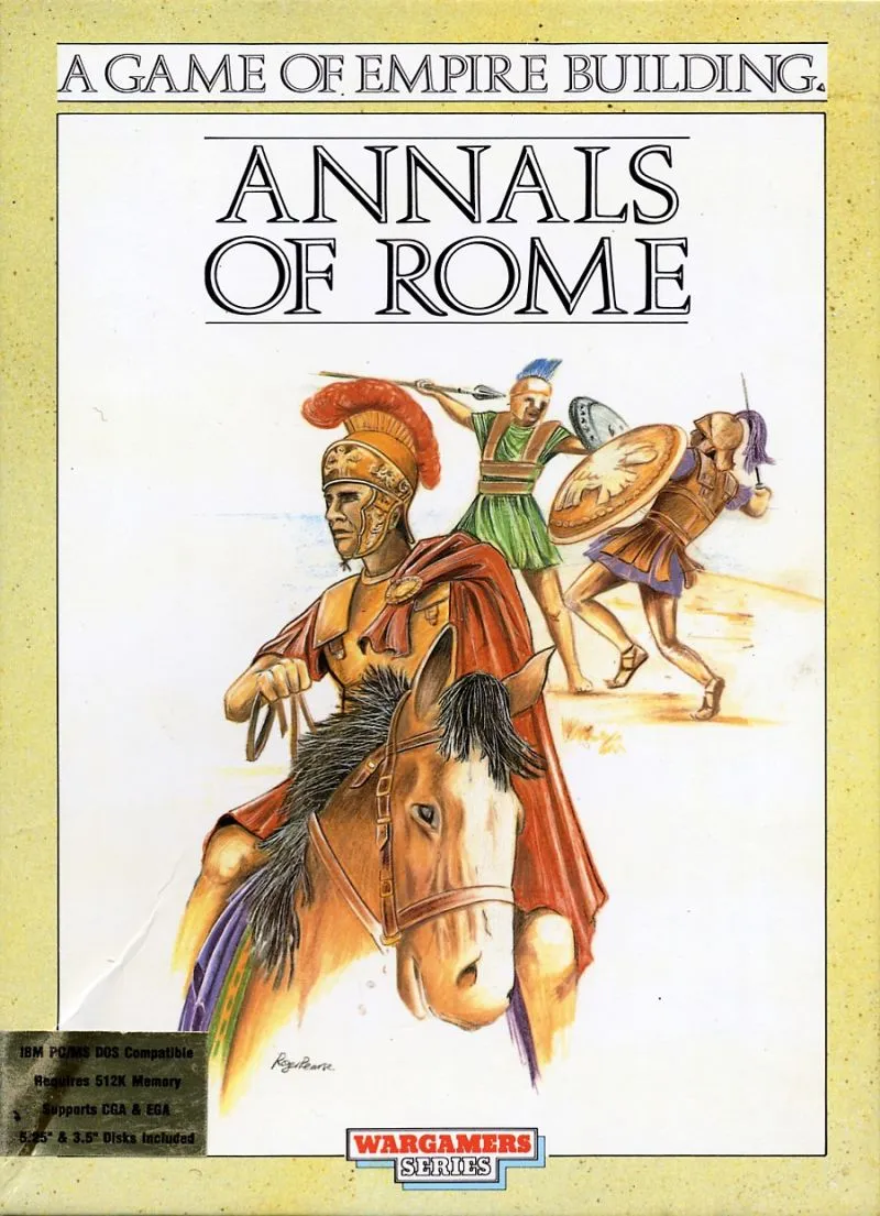 Annals of Rome cover art for MS-DOS
