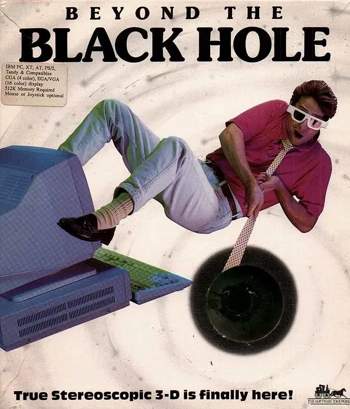 Beyond the Black Hole cover art for MS-DOS