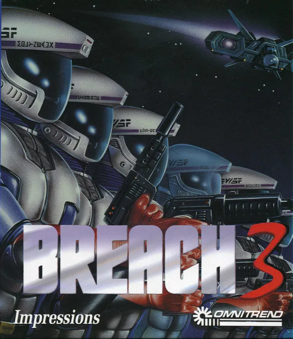Breach 3 cover art for MS-DOS