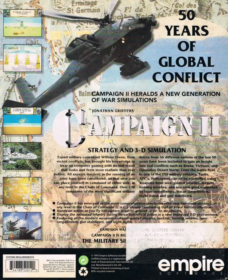 Campaign II box back