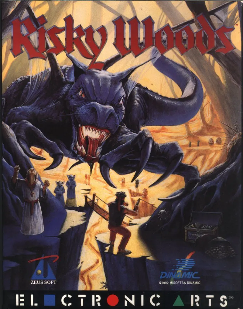 Backdrop artwork for Risky Woods