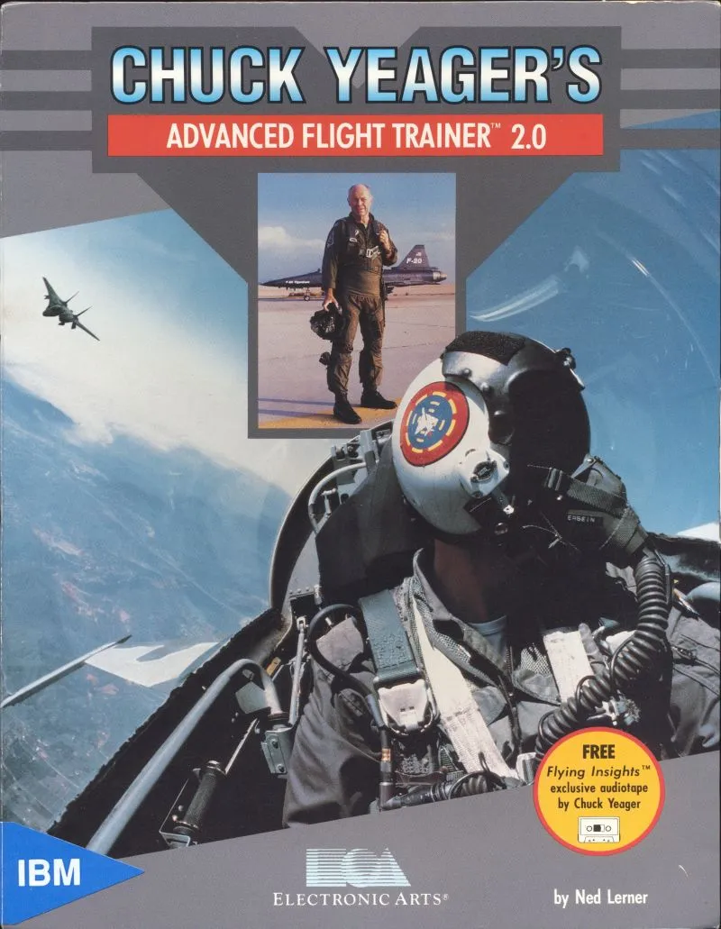 Backdrop artwork for Chuck Yeager's Advanced Flight Trainer 2.0
