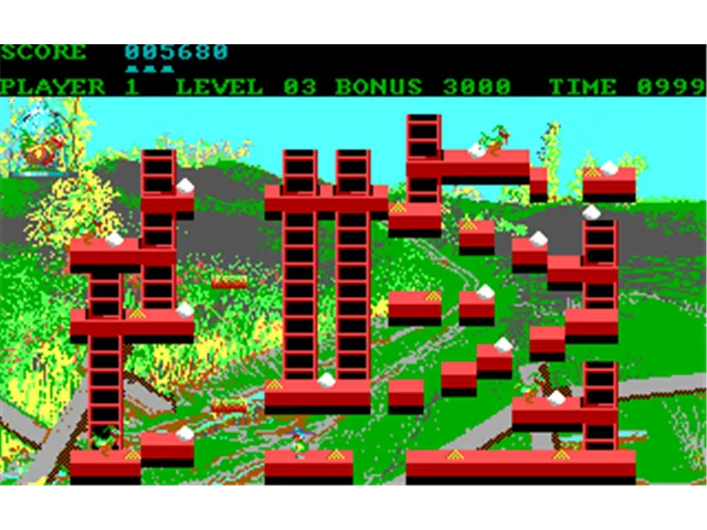 Chuckie Egg screenshot