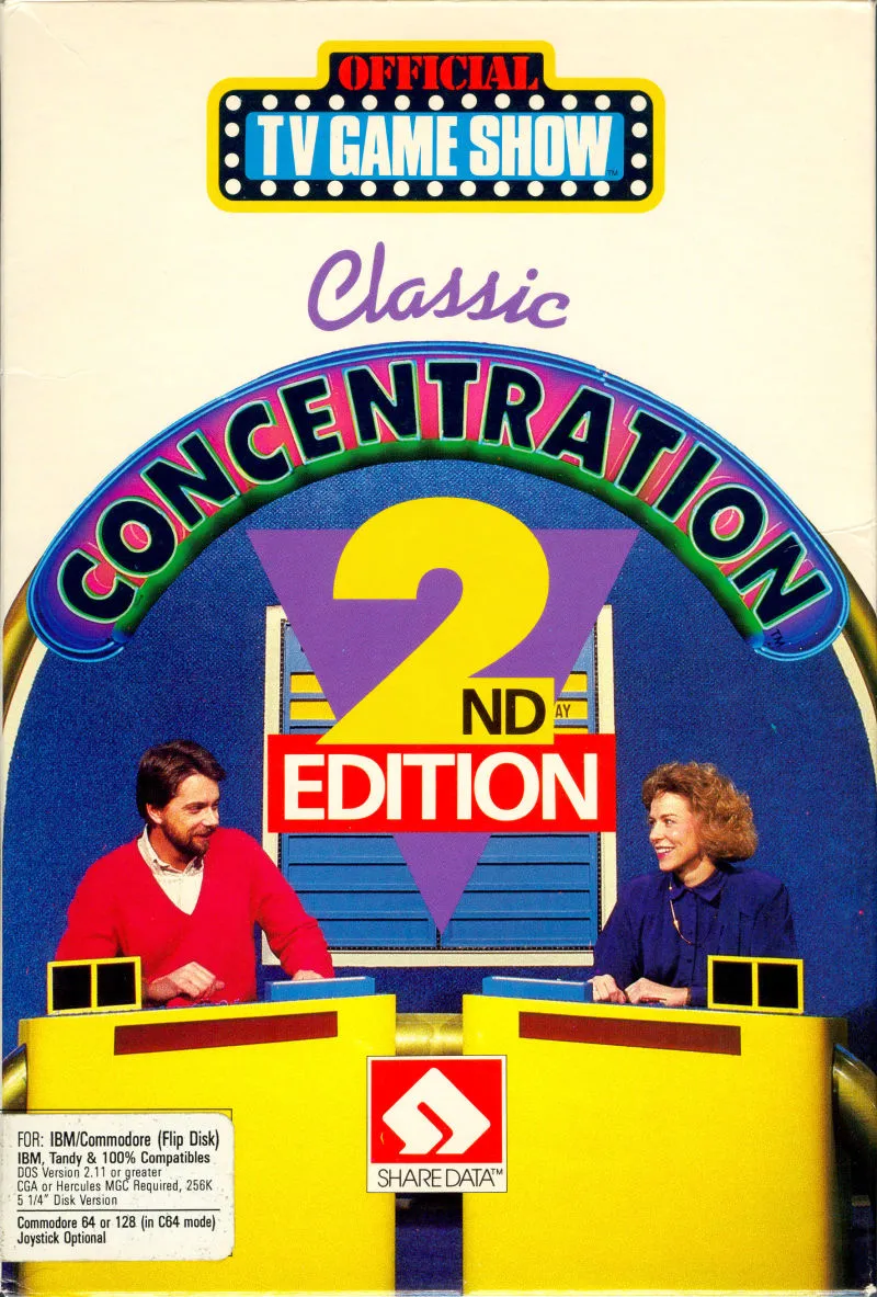 Backdrop artwork for Classic Concentration: 2nd Edition