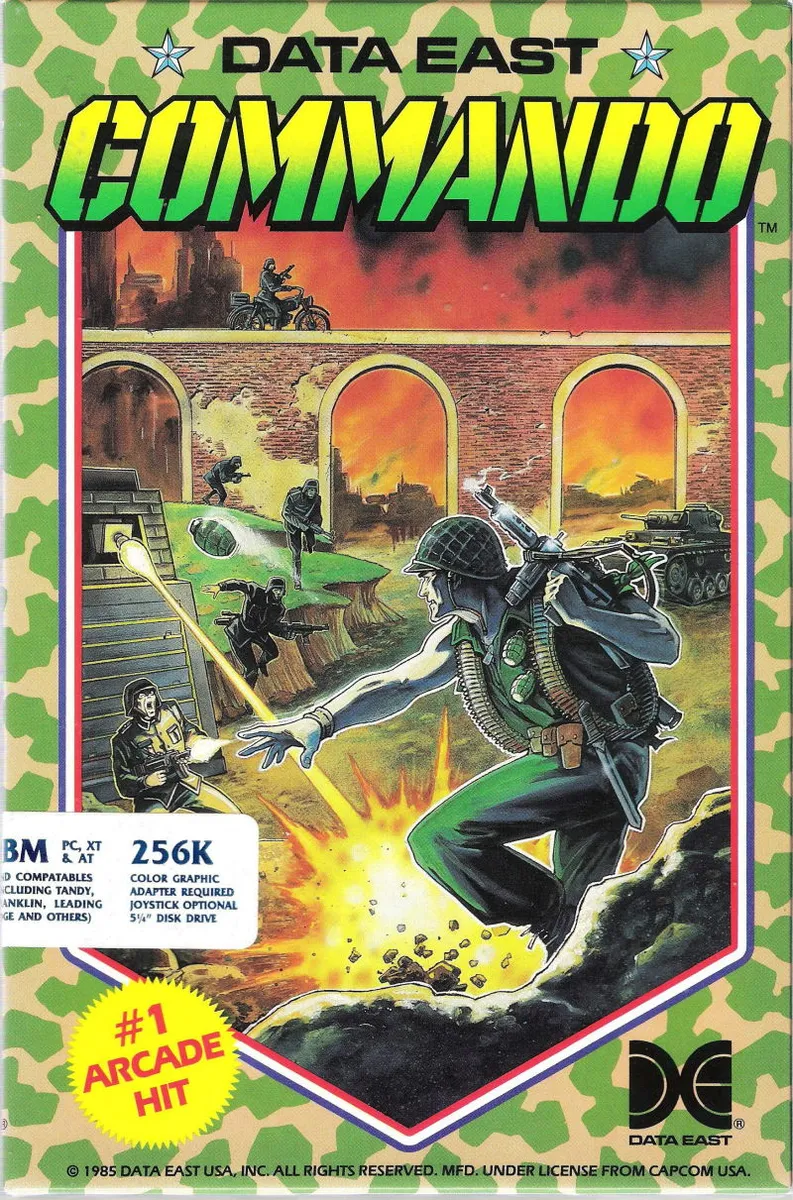 Backdrop artwork for Commando