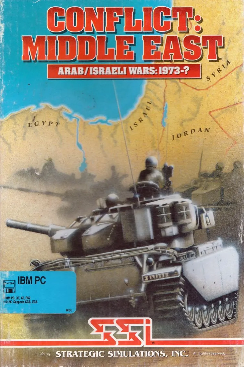 Backdrop artwork for Conflict: Middle East