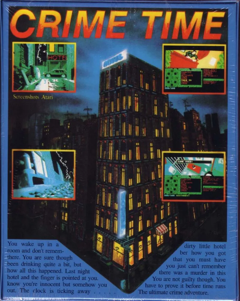 Crime Time box back