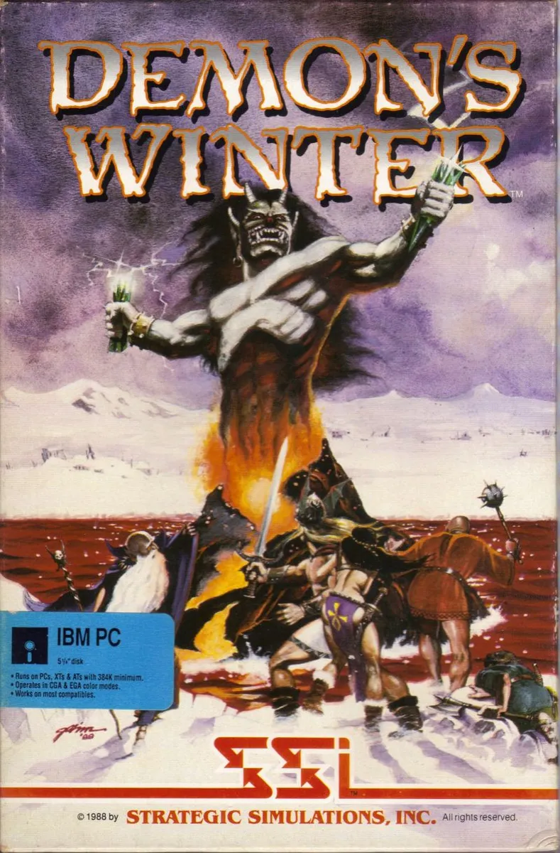 Backdrop artwork for Demon's Winter