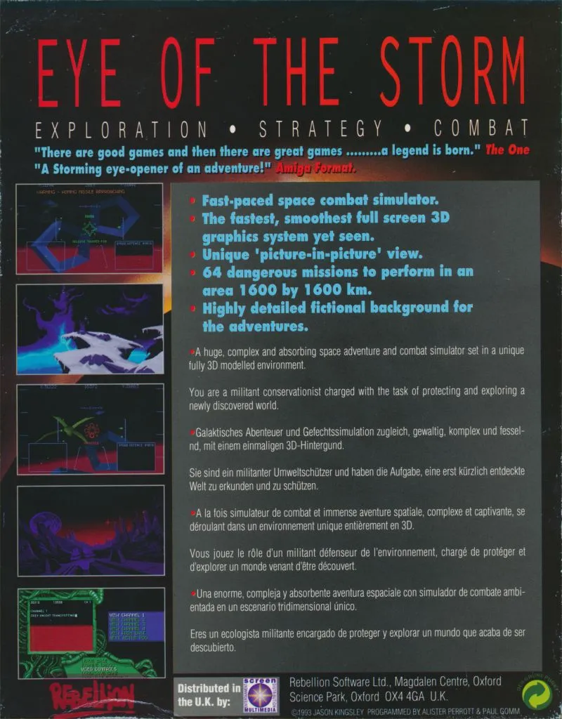 Eye of the Storm box back