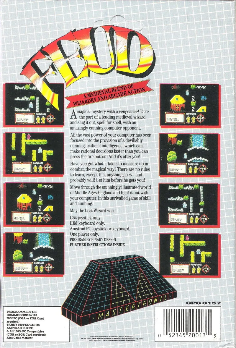 Feud box back