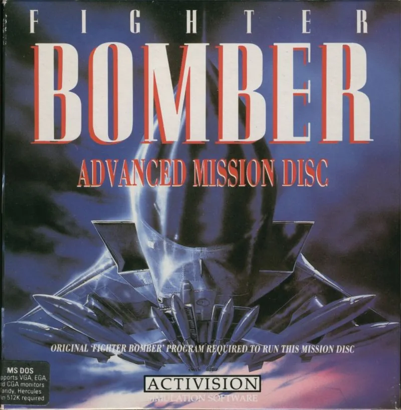 Fighter Bomber: Advanced Mission Disc cover art for MS-DOS