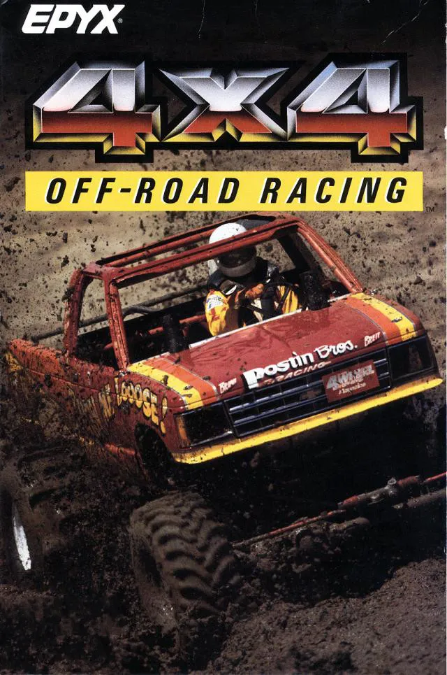 4x4 Off-Road Racing cover art for MS-DOS