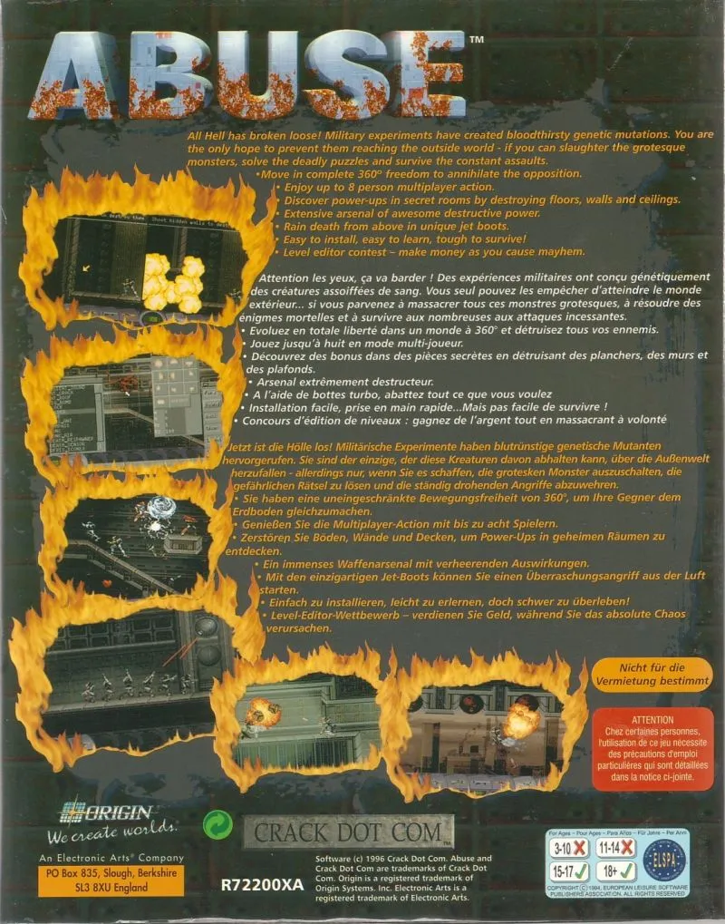 Abuse box back