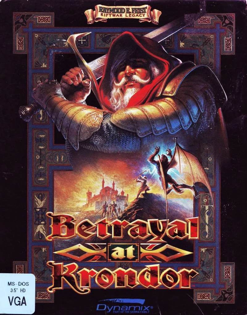 Betrayal at Krondor box art