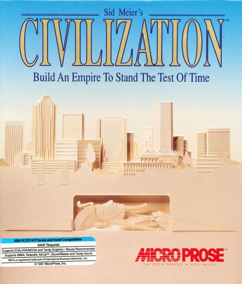 Sid Meier's Civilization box art