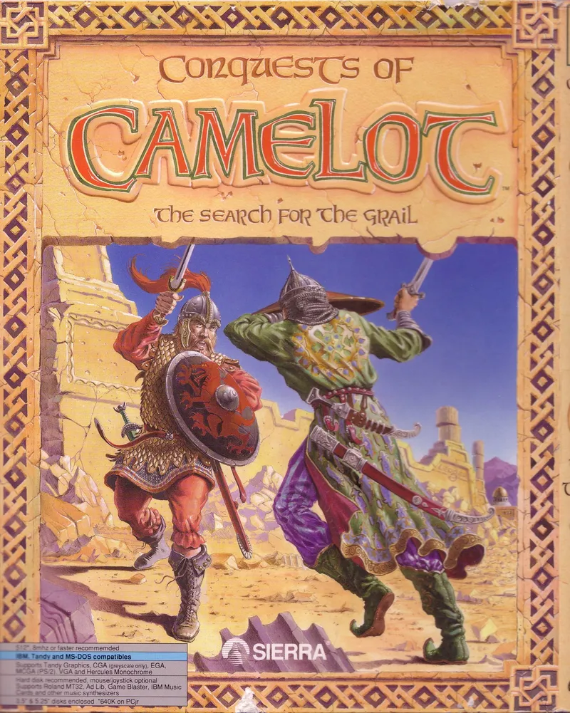 Backdrop artwork for Conquests of Camelot: The Search for the Grail