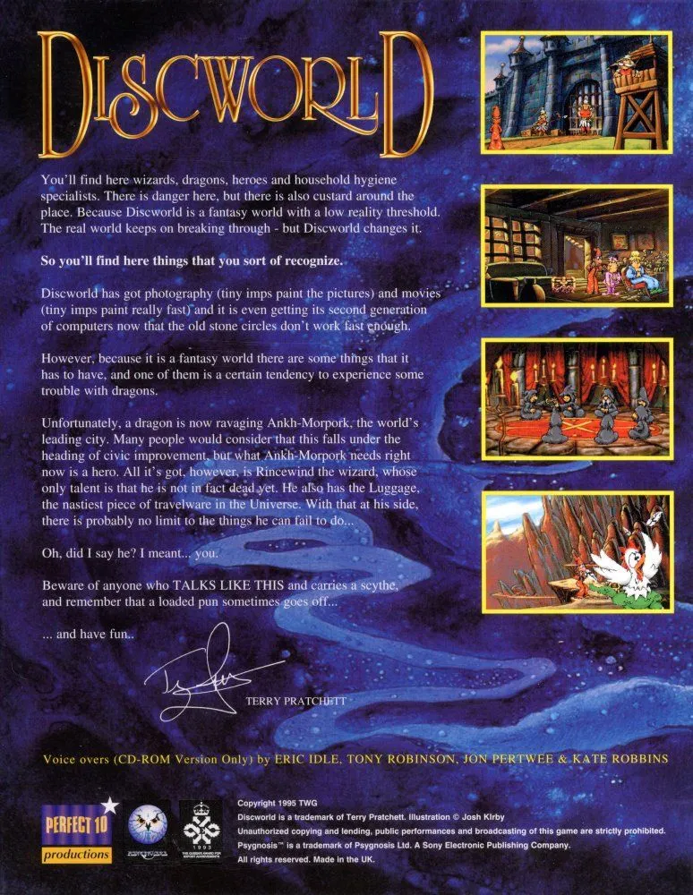 Discworld box back