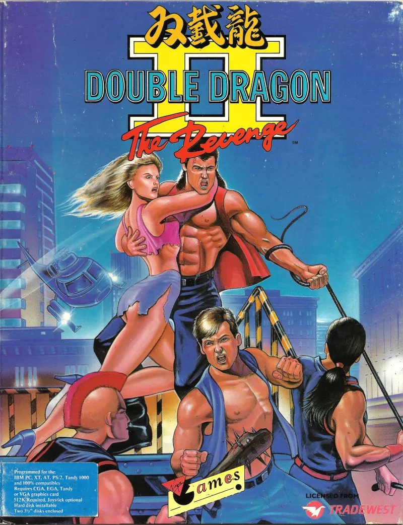 Backdrop artwork for Double Dragon II: The Revenge