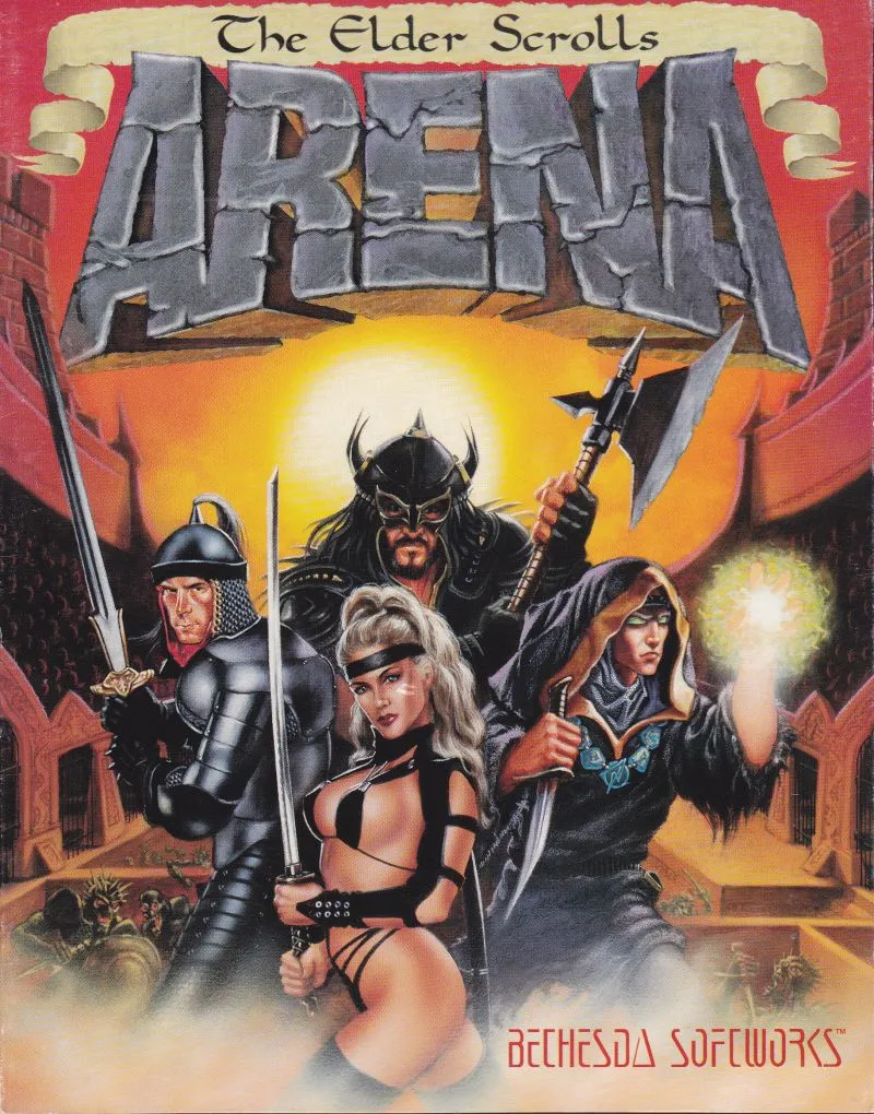 The Elder Scrolls: Arena box art