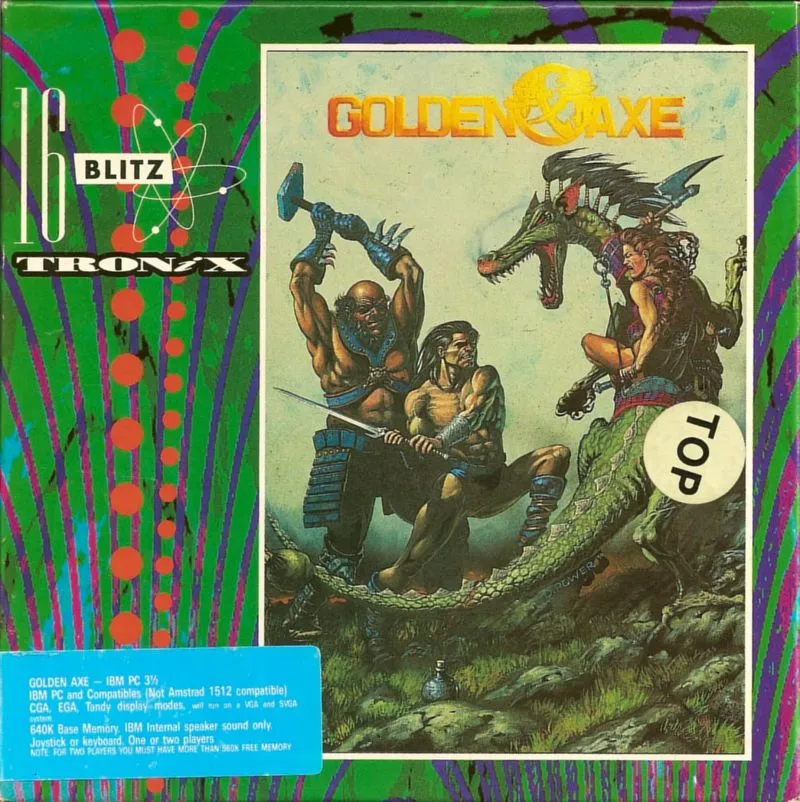 Backdrop artwork for Golden Axe