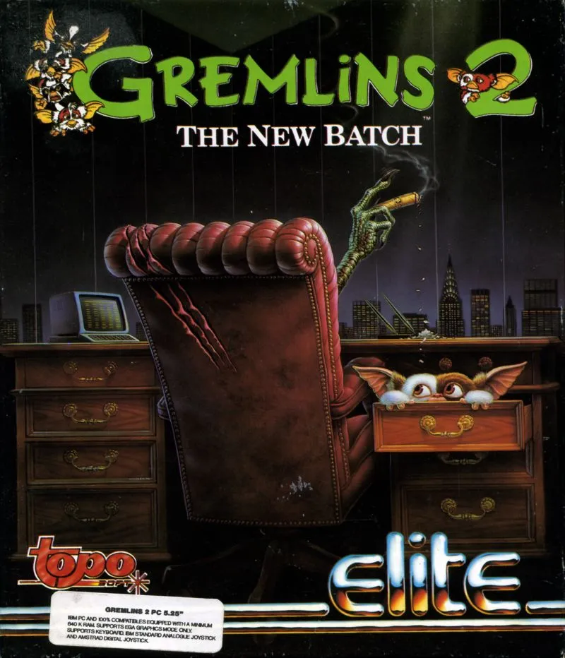 Backdrop artwork for Gremlins 2: The New Batch (1990)