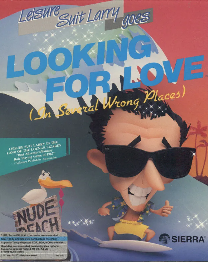 Backdrop artwork for Leisure Suit Larry 2: Goes looking for Love